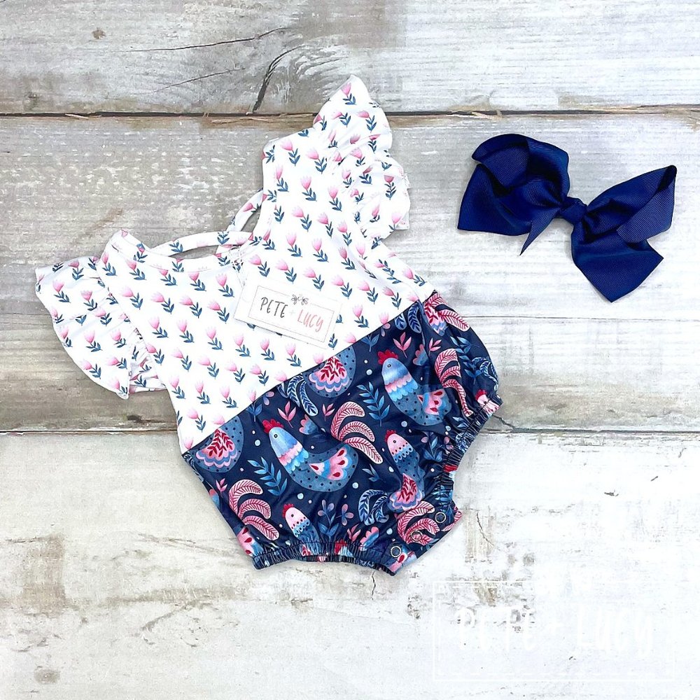 Pete and Lucy Romper